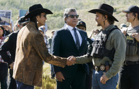 Mo Brings Plenty, Gil Birmingham, and Luke Grimes in 'Marshals' Season 1