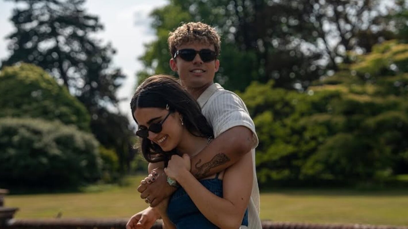 Asha Banks and Matthew Broome as Noah and Nick in 'Your Fault: London'