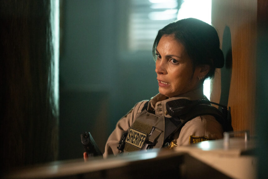 Morena Baccarin as Sheriff Mickey Fox — 'Sheriff Country'