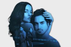 Dove Cameron, Avan Jogia, Karla Souza, and Dorian Missick as Ciara, Oliver, Lee, and Karl in '56 Days'