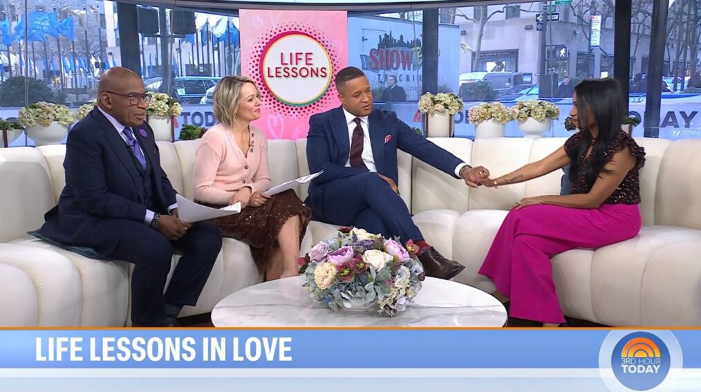 Al Roker, Dylan Dreyer, Craig Melvin, and Niro Feliciano on the third hour of 'Today,' NBC, February 12, 2026.
