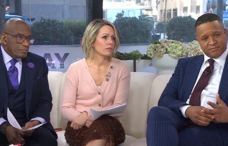 Al Roker, Dylan Dreyer, and Craig Melvin on the third hour of 'Today,' NBC, February 12, 2026.