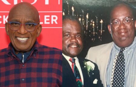 CHRISTMAS IN ROCKEFELLER CENTER -- NBC/Hershey Tree Lighting Viewing Party -- Pictured: Al Roker; Al Roker, Sr., and Al Roker, Instagram, February 12, 2026.