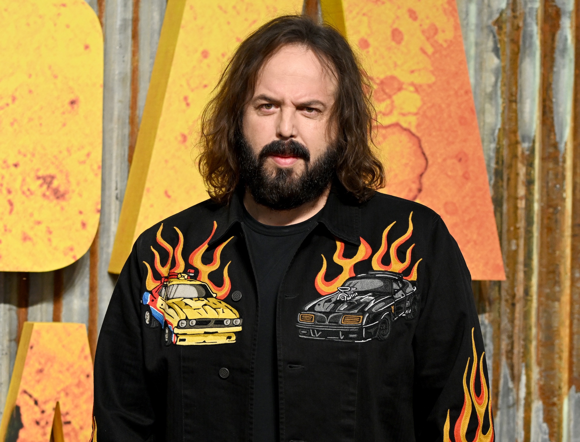 Angus Sampson attends the UK premiere of 