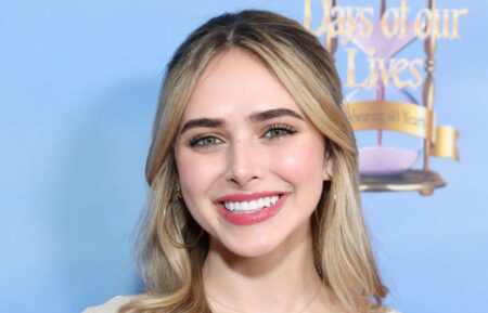 Ashley Puzemis on the 'Days of Our Lives' 60th anniversary red carpet, November 8, 2025.