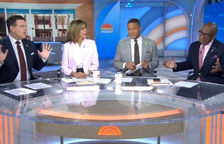 Carson Daly, Hoda Kotb, Craig Melvin, and Al Roker on the February 27, 2026, episode of NBC's 'Today.'