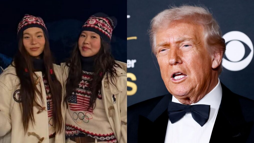 Chloe Kim and Bea Kim via Instagram, February 6, 2026; U.S. President Donald Trump attends the 48th Kennedy Center Honors at The Kennedy Center on December 07, 2025 in Washington, DC.