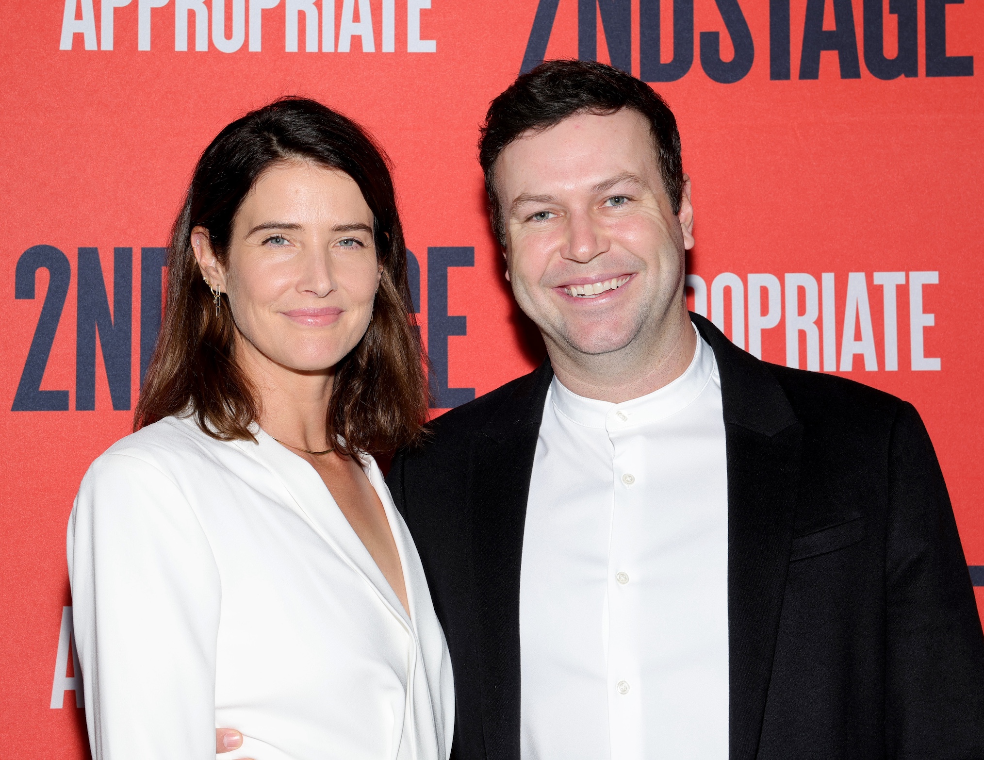 Cobie Smulders and Taran Killam attend 
