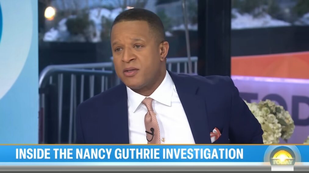 Craig Melvin on the February 3, 2026, episode of NBC's 'Today.'