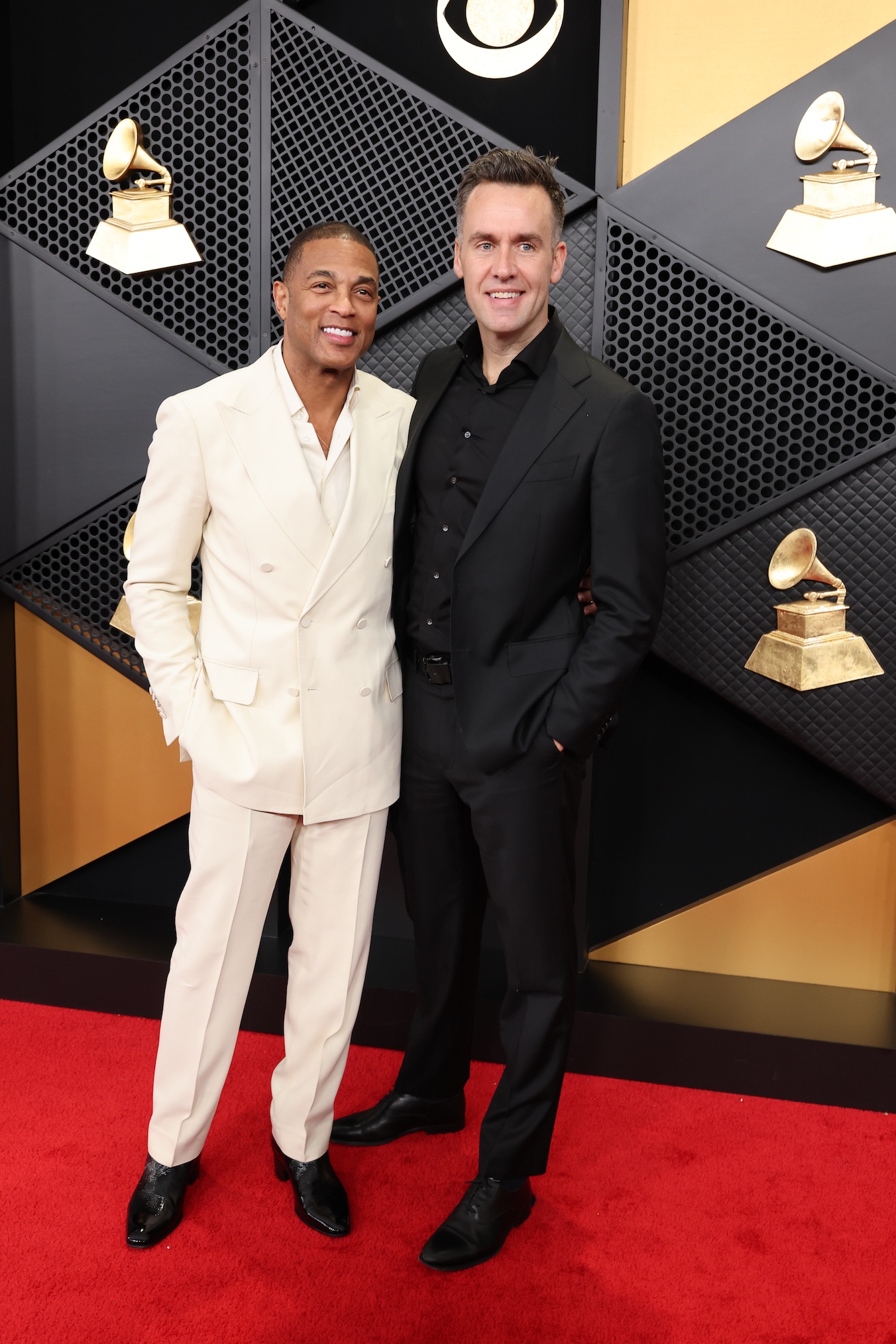 Don Lemon and Timothy Malone attend the 68th GRAMMY Awards at Crypto.com Arena on February 01, 2026 in Los Angeles, California.