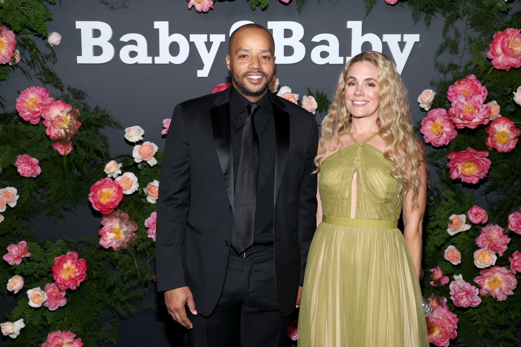 Donald Faison and Cacee Cobb at 2022 Baby2Baby Gala
