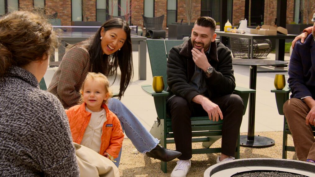 Emma Betsinger, her family, and Mike Gibney on Love Is Blind