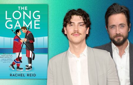 'The Long Game' book cover, Jack Innanen, and Justin Chatwin