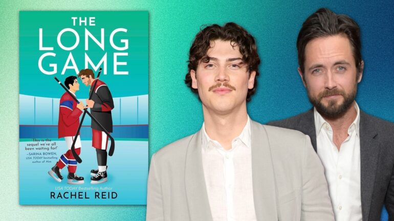'The Long Game' book cover, Jack Innanen, and Justin Chatwin
