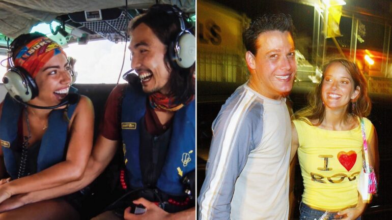 Dee Valladares and Austin Li Coon, Boston Rob Mariano and Amber Mariano of Survivor