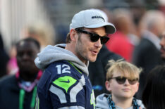 SANTA CLARA, CALIFORNIA - FEBRUARY 08: Chris Pratt attends Super Bowl LX between the Seattle Seahawks and the New England Patriots at Levi's Stadium on February 08, 2026 in Santa Clara, California. (Photo by Chris Graythen/Getty Images)