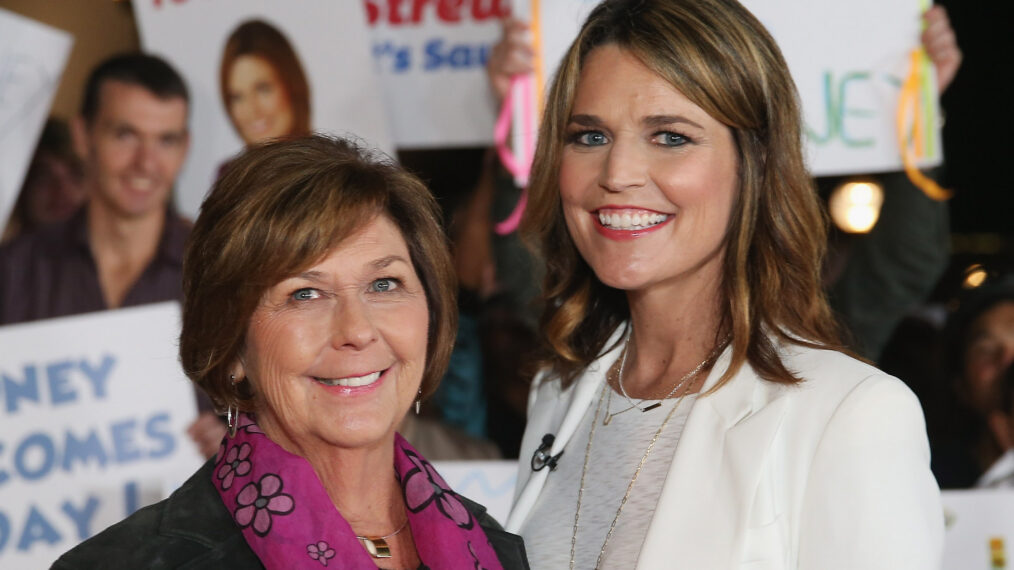 Savannah Guthrie and her mom, Nancy Guthrie
