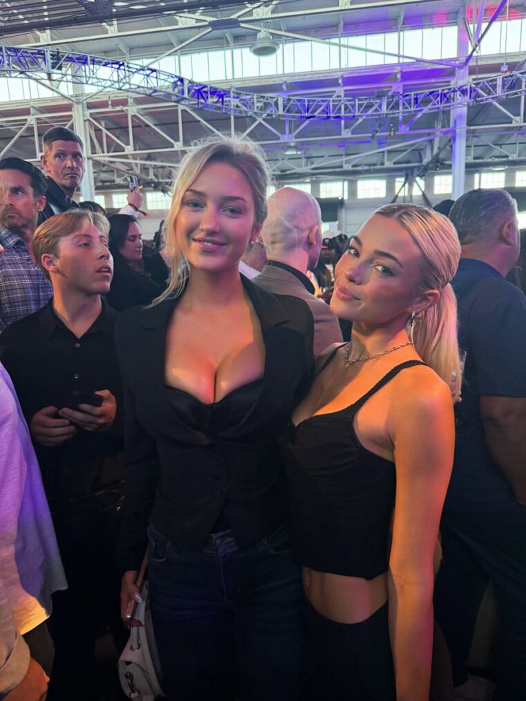 Gynmast Olivia Dunne and influencer Sydney Thomas