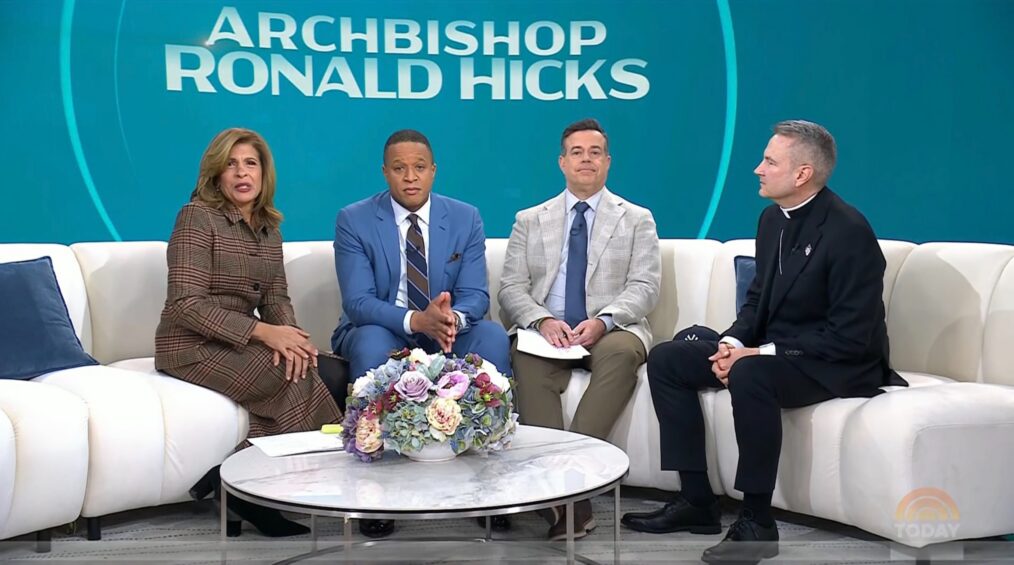 Hoda Kotb, Craig Melvin, Carson Daly, and Ronald Hicks on the February 17, 2026, episode of NBC's 'Today.'