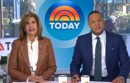 Hoda Kotb and Craig Melvin on the February 9, 2026, episode of NBC's 'Today.'