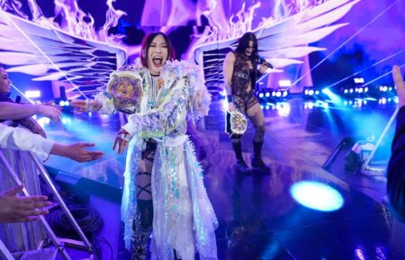 Iyo Sky and Rhea Ripley