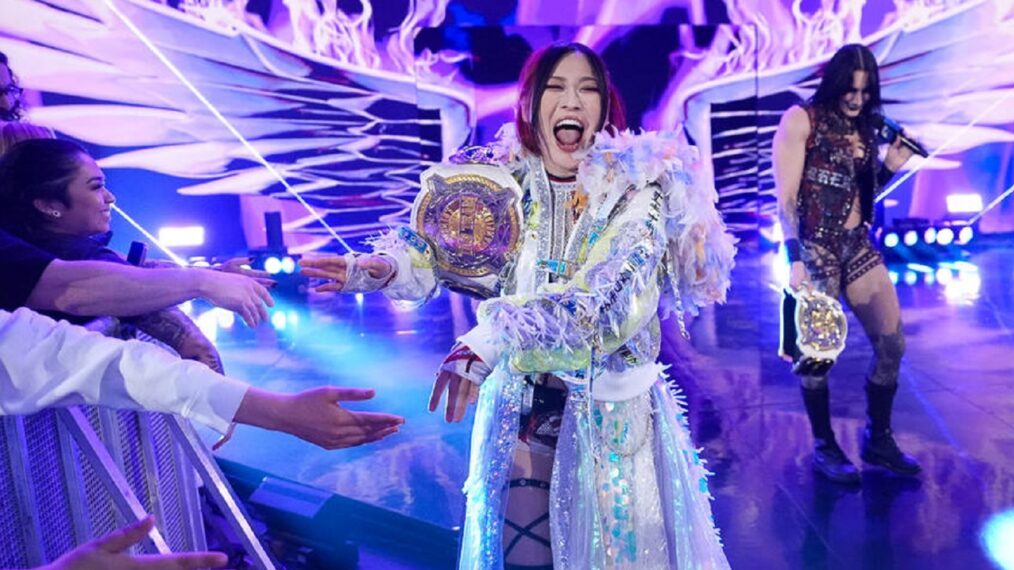 Iyo Sky and Rhea Ripley