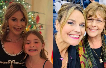 Jenna Bush Hager and Mila Hager, Instagram, December 14, 2024; Savannah Guthrie and Nancy Guthrie via Instagram