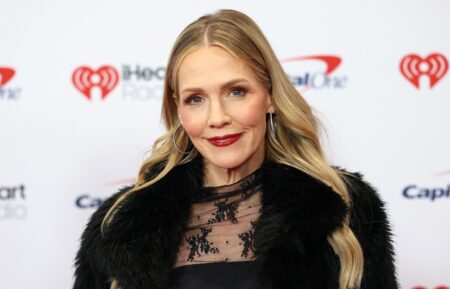 Jennie Garth attends iHeartRadio 102.7 KIIS FM's Jingle Ball 2025 at Intuit Dome on December 05, 2025 in Los Angeles, California.