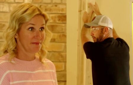 Jenny Marrs and Dave Marrs on Season 7, Episode 11, of HGTV's 'Fixer to Fabulous,' February 17, 2026.