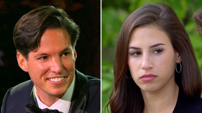 Jordan Keltner of Love is Blind and Genevieve Parisi of The Bachelor