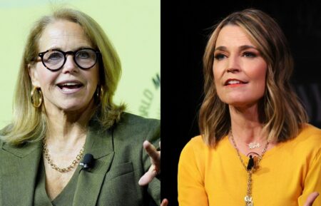 Katie Couric speaks onstage during 