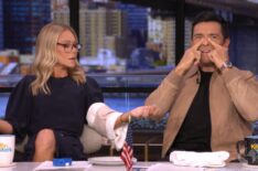 Kelly Ripa and Mark Consuelos on the February 11, 2026, episode of 'Live With Kelly and Mark.'