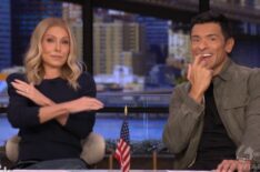 Kelly Ripa and Mark Consuelos on the February 4, 2026, episode of ABC's 'Live With Kelly and Mark.'