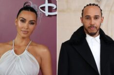 Kim Kardashian and Lewis Hamilton