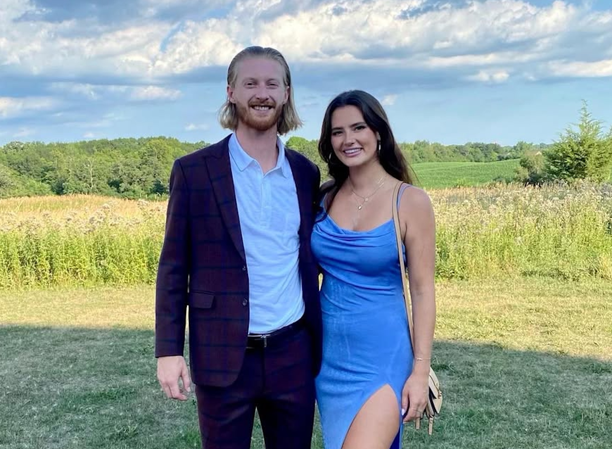 Kyle Connor and Ally Petack