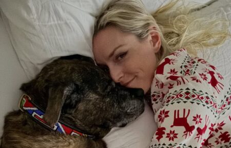 Lindsey Vonn and dog Leo, Instagram, February 18, 2026.