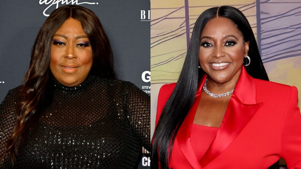 Loni Love attends the inaugural Not Alone Awards at the Wynn Las Vegas on November 11, 2025 in Las Vegas, Nevada; Sherri Shepherd attends 'The Morning Show' Season 4 New York Premiere at Museum of Modern Art on September 09, 2025 in New York City.