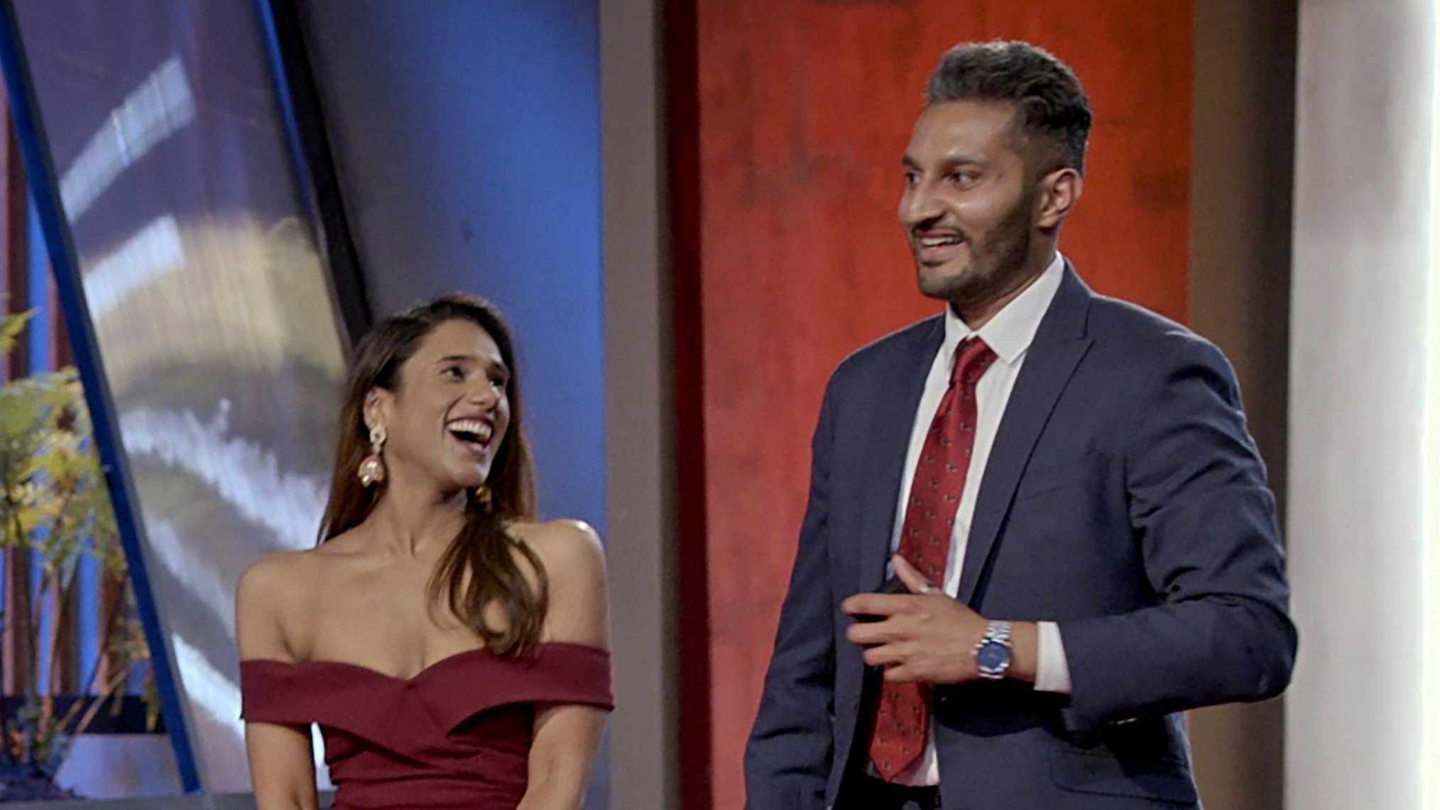 Deepti and Shake on Love Is Blind Season 2