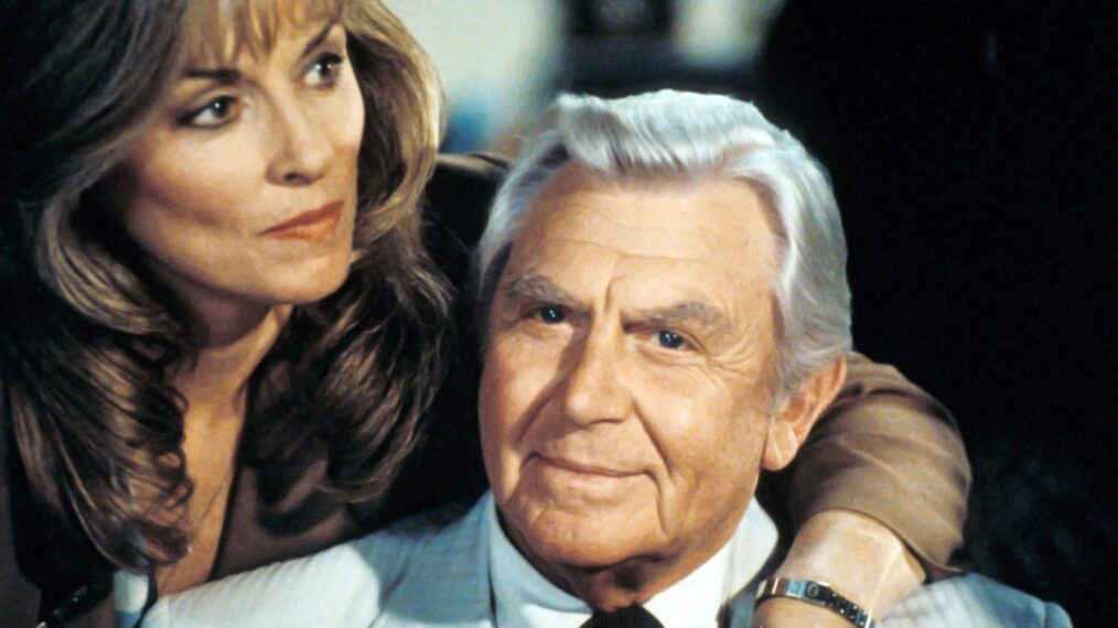 MATLOCK, Brynn Thayer, Andy Griffith, (Seasons 2 through 6), 1985-1996, photo: ©Viacom Productions Inc / courtesy Everett Collection