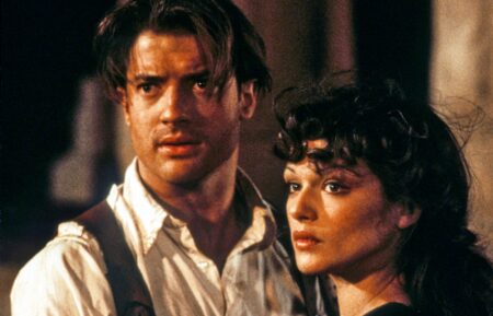 Brendan Fraser and Rachel Weisz in 'The Mummy'