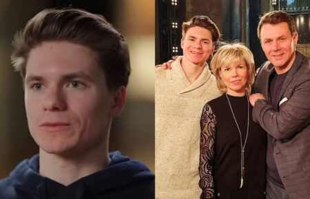 Maxim Naumov on the February 10, 2026, episode of NBC's 'Today'; Maxim Naumov, Evgenia Shishkova, and Vadim Naumov via Instagram, December 18, 2022.