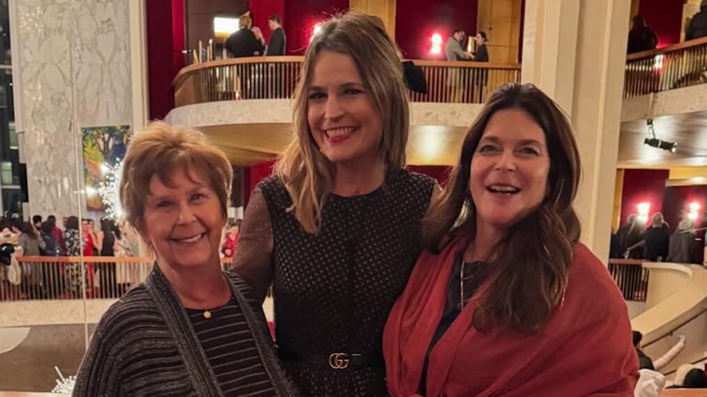 Nancy Guthrie, Savannah Guthrie, and Annie Guthrie, Instagram, December 20, 2024.