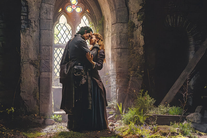 Old Castle Tower; Brian Fraser (Jamie Roy); Ellen MacKenzie (Harriet Slater)