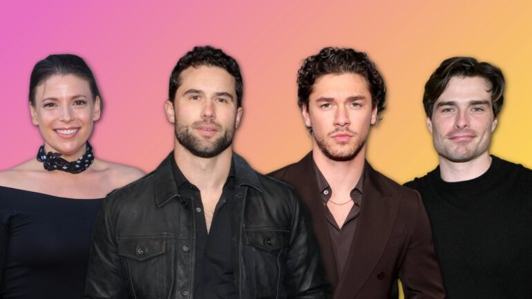 Julia Whelan, Robbie G.K., Belmont Cameli, and Michael Bradway for the Page Screen Guests Announcement