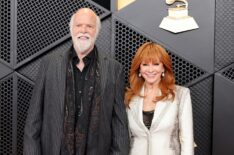 Rex Linn and Reba McEntire attend the 68th GRAMMY Awards at Crypto.com Arena on February 01, 2026 in Los Angeles, California.