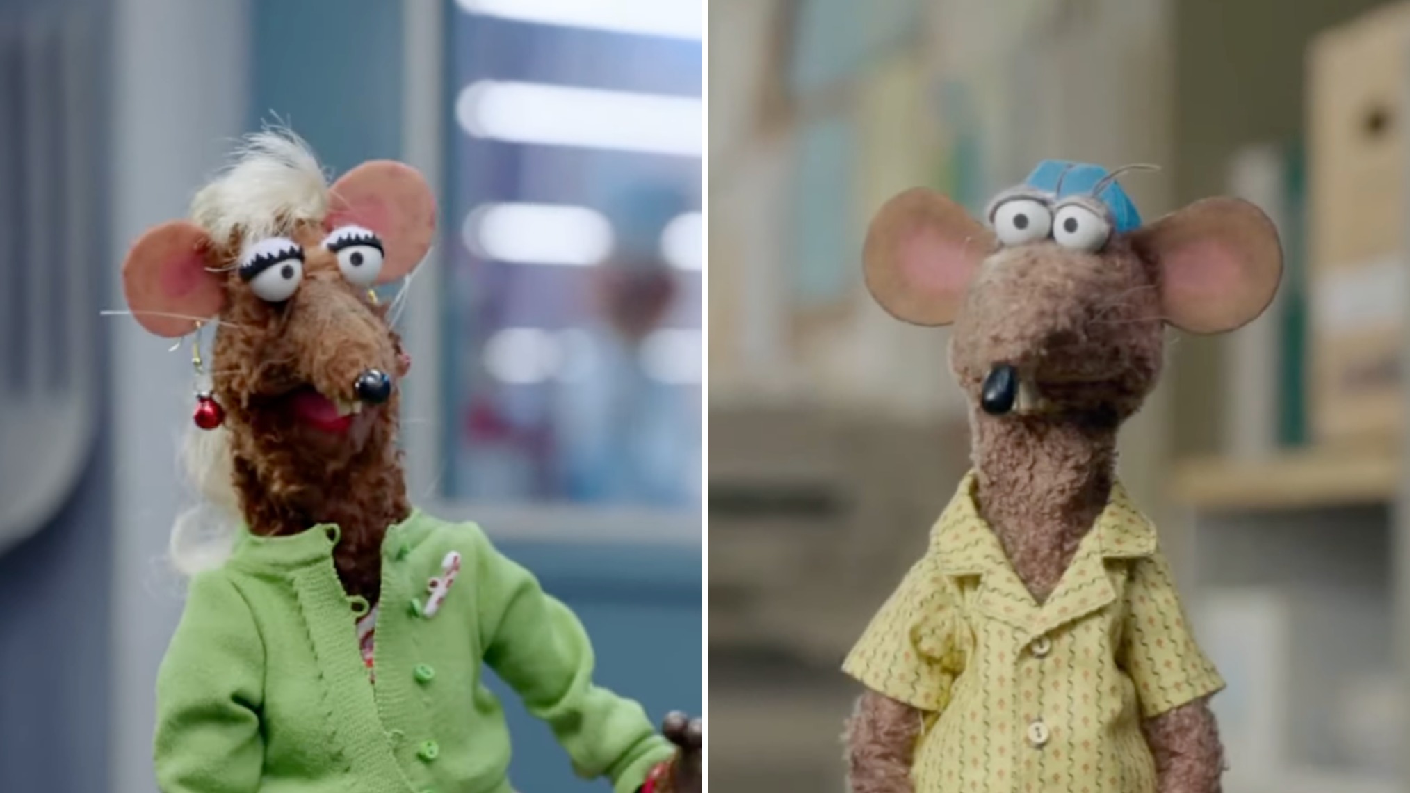 Rizzo the Rat and Yolanda the Rat