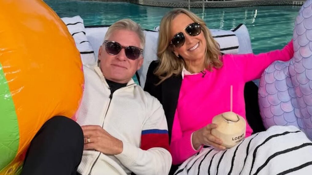 Sam Champion and Lara Spencer, Instagram, February 26, 2026.