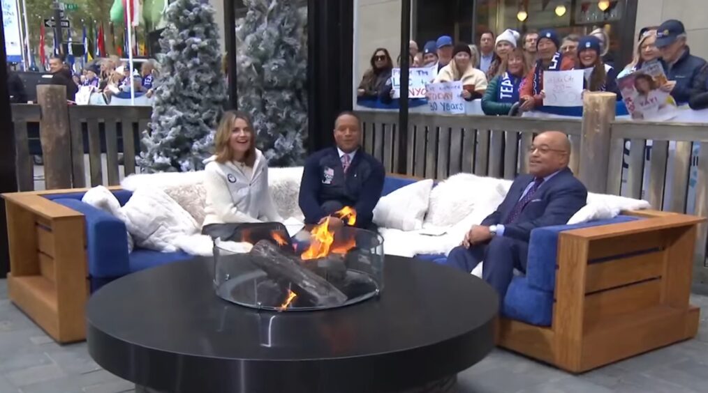 Savannah Guthrie, Craig Melvin, and Mike Tirico on the October 29, 2025, episode of NBC's 'Today.'