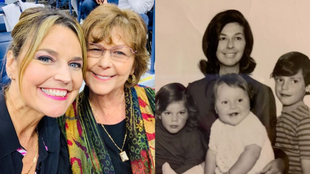Savannah Guthire and Mom Nancy via Instagram; Savannah Guthrie, Nancy Guthrie, Annie Guthrie, and Camron Guthrie, Instagram, February 12, 2026.