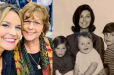 Savannah Guthire and Mom Nancy via Instagram; Savannah Guthrie, Nancy Guthrie, Annie Guthrie, and Camron Guthrie, Instagram, February 12, 2026.